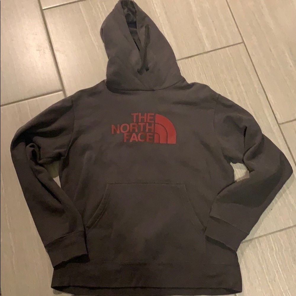 The North Face sweatshirt